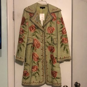 Never Worn Before: Vintage Green Jacket